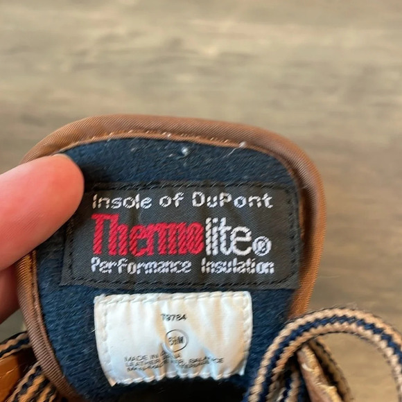 Totes, low top duck shoe, rubber & leather, waterproof, size 6.5 men or 8-8.5 W - Picture 11 of 12